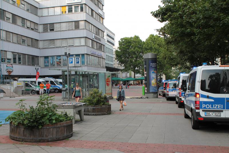 Polizeiaufgebot