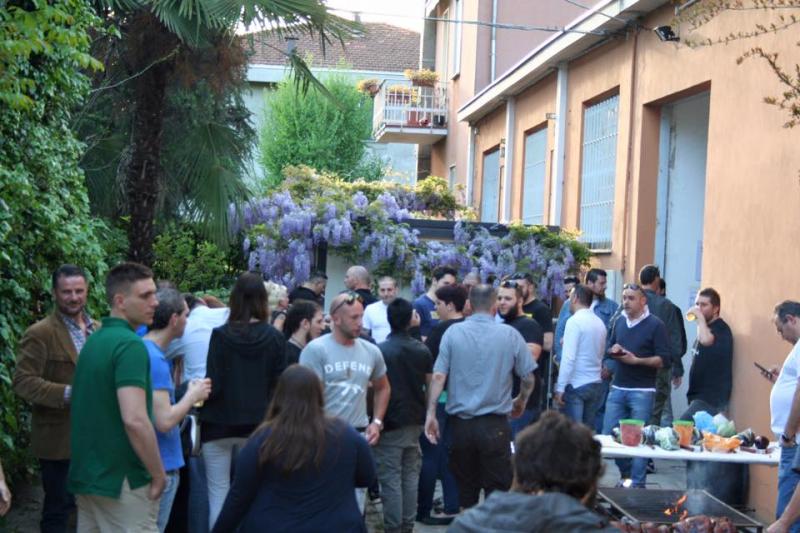Einweihung CasaPound Sitz Parma (Foto Marco Vasini)