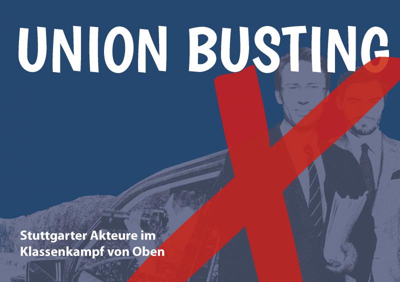 Union Busting - Titel der Broschüre
