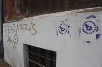 Antifa-Graffiti Magdeburg 5