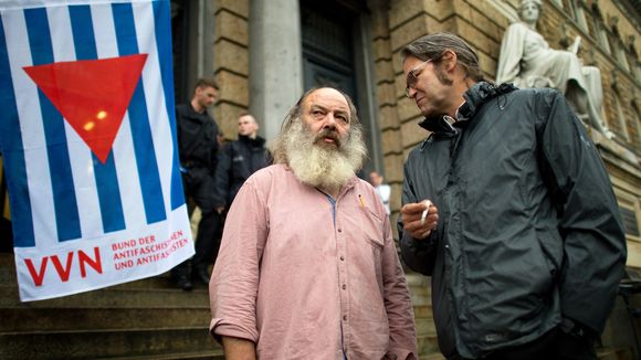 Der Jenaer Jugendpfarrer Lothar König (links) will weiter gegen Rechtsradikalismus kämpfen.