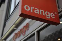 Orange-Firmenlogo: "Alles geschieht unter Verantwortung der Staatsgewalt"