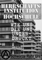 (BO/Ruhr-Uni) Herrschaftsinstitution Hochschule: Über die Unterdrückung an der Uni