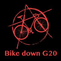 Bike down G20