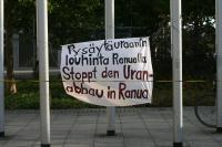 Finnisch- und deutschsprachiges Ranua Rescue Action Day-Banner