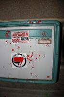Briefkasten von Neonazi Schrade in Esslingen