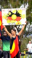 Aboriginal protesters in Canberra - 21