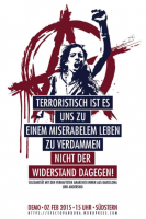 „Terroristisch ist es, uns zu einem miserablen Leben zu verdammen, nicht der Widerstand dagegen."