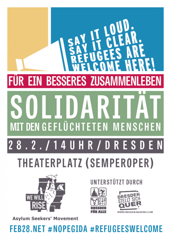 Plakat Deutsch