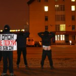 Anarchist solidarity action in Minsk - 1