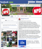 NPD Pankow auf Facebook: »Linksextremisten brennen erneut Auto ab«