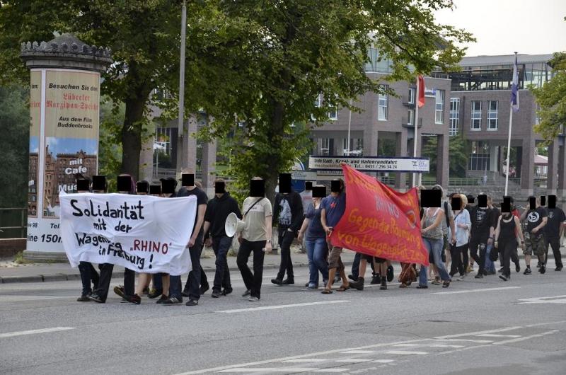 Solidarität mit Kommando Rhino