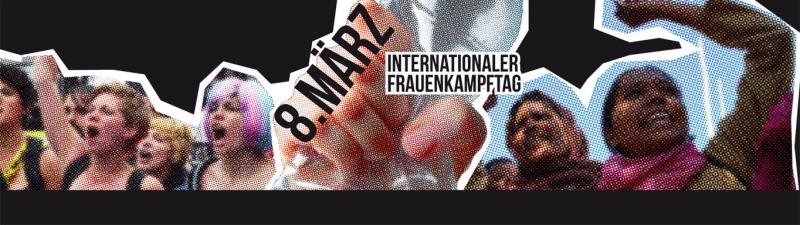 header 8.März Internationaler Frauenkampftag