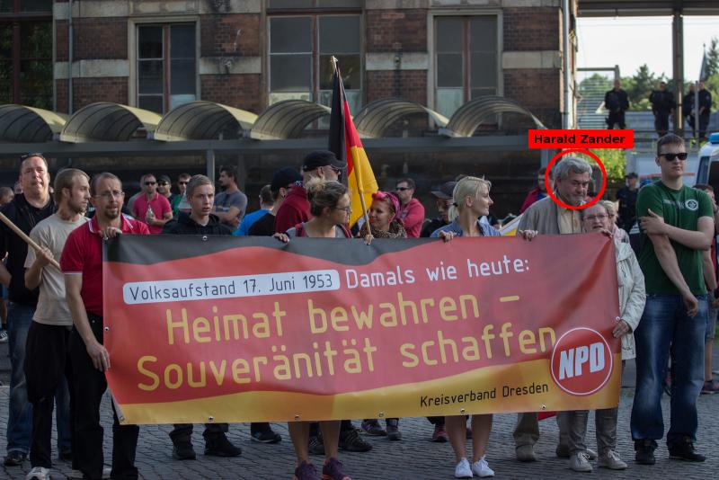 Dresden 17. Juni 2015 NPD Demo (1)