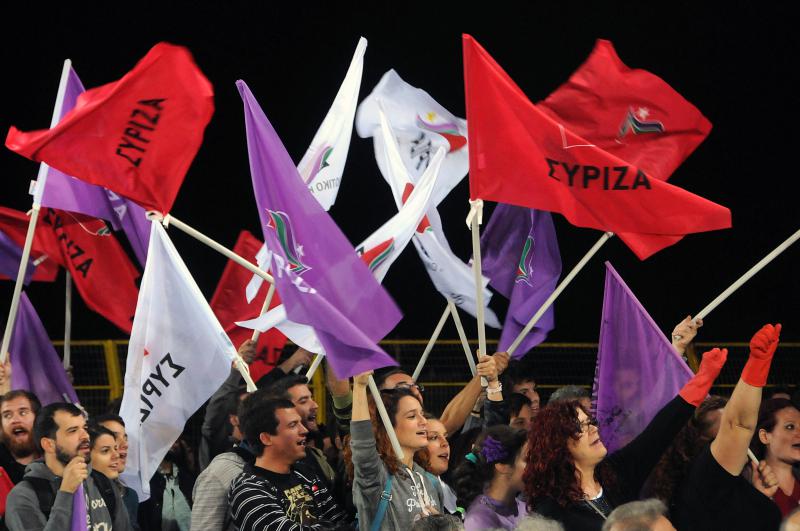 Wie weiter? Syriza-AnhängerInnen in Athen 