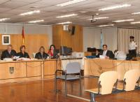 Der Gerichtssaal - Audiencia Provincial de Madrid