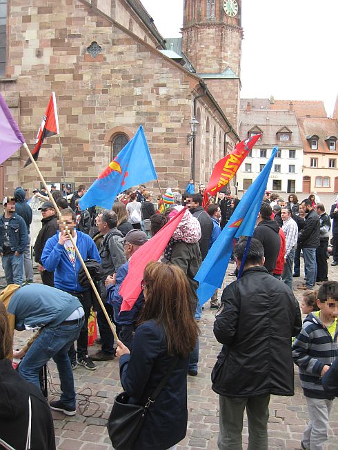 Proteste auf dem Münsterplatz2