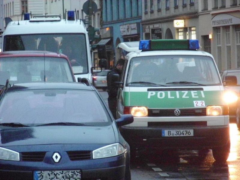 Polizei Flüchtlingscamp Oranienplatz