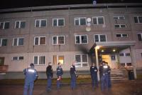 Brandanschlag auf Polizeigebäude in Treptow