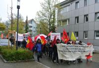 Demonstration in der Karlstraße