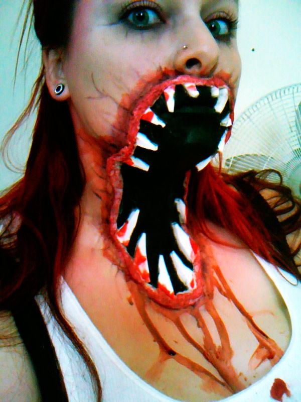 Zombie-Makeup
