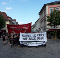 8. Juli 2017 - Potsdam - Solidarität mit unseren Genoss*innen in Hamburg - 1