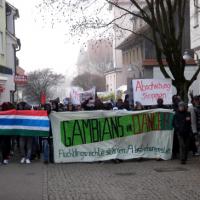 Demonstration: Gambians in Danger