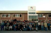 Fabrikgebäude von Zanon (Argentinien) mit ArbeiterInnen