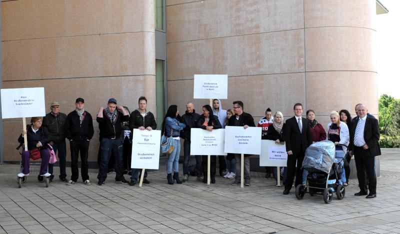 NPD - Bürgerinitiative am 13.05.2014 in Saarbrücken