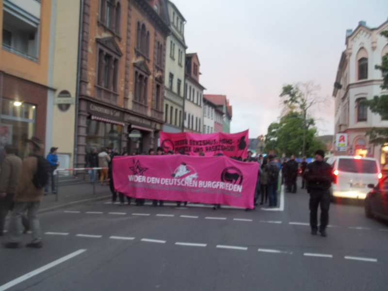 Demo gegen den Burschentag in Eisenach - 1