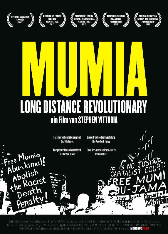Filmplakat "MUMIA - Long Distance Revolutionary"