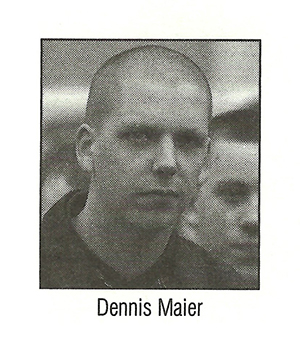 Dennis Maier aus Duisburg, Nazi Demo in Dortmund, 21.10.2000