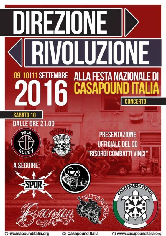 Direzione Rivoluzione 2016 - Konzert