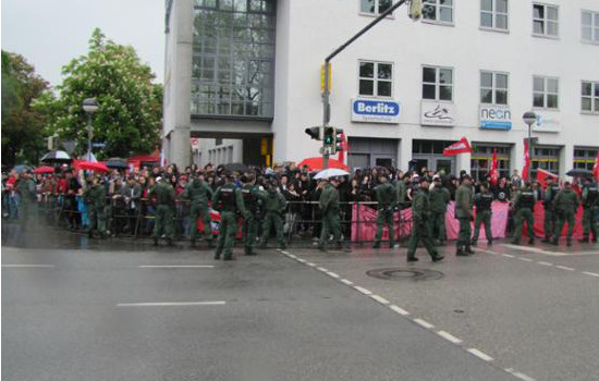 Antifa-Kundgebung Rosenheim