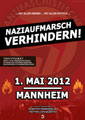Mannheim 1. Mai 2012 - Plakat