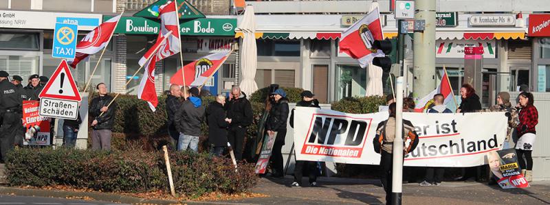 [4] NPD-Kundgebung 22.11.14 in Krefeld