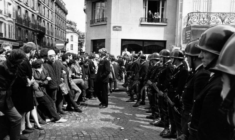 Paris protests 1969