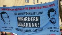 Banner: Zwei Morde in Neukölln