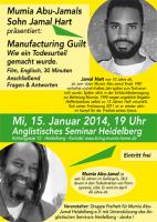Jamal Hart im Anglistischen Seminar Heidelberg - 15.01.2014