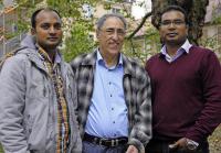 Gemeinsam für Religionsfreiheit (von links): Riaz Masih , Hans Matzke und Adnan Yousaf Foto: Thomas Kunz