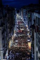 Demonstration nach dem Massaker von Ankara 