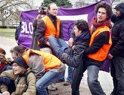 Gipfelgegner trainieren den Widerstand (Strasbourg, 8. März)